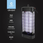⁦CREST insect Killer Super Striker CT5247- جهاز قاتل الحشرات الكهربائي كريست سوبر سترايكر⁩ - الصورة ⁦2⁩