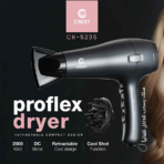 ⁦Crest Proflex Hair Dryer CR5235-كريست مجفف شعر بروفلكس⁩ - الصورة ⁦2⁩