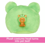 ⁦Barbie Cutie Reveal Doll – Puppy as Frog with 10 Surprises & Color Change Features دمية باربي كيوتي ريفيل – جرو بزي ضفدع مع 10 مفاجآت وتغيّر لون⁩ - الصورة ⁦6⁩