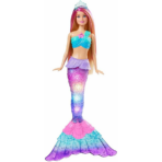 ⁦Barbie Dreamtopia Twinkle Lights Mermaid Doll دمية باربي حورية البحر اللامعة  من مجموعة دريم توبيا مع أضواء متلألئة⁩ - الصورة ⁦2⁩