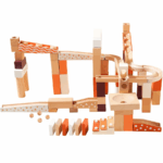 Onshine Nature Colored Marble Building Blocks -أونشاين مكعبات بناء بمسارات كرات