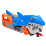 ⁦Hot Wheels Shark Chomp Transporter -هوت ويلز شاحنة القرش لنقل السيارات من Hot Wheels⁩ - الصورة ⁦2⁩