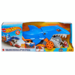 Hot Wheels Shark Chomp Transporter -هوت ويلز شاحنة القرش لنقل السيارات من Hot Wheels