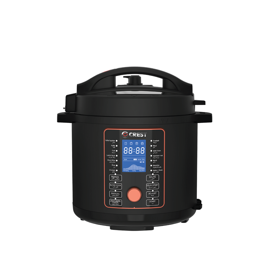 Smart Chef Multi-Cook Pressure Cooker CR-5216 طنجرة ضغط ذكية متعددة الوظائف 8 لتر | 10 لتر | 12 لتر