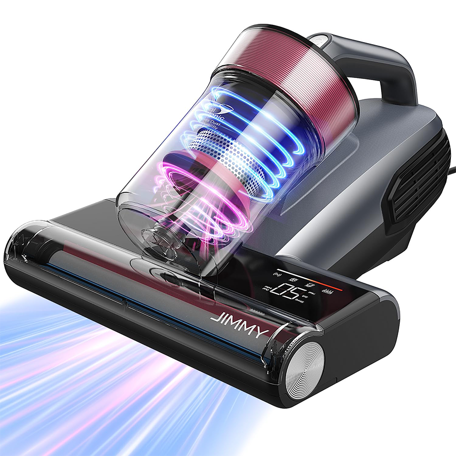 Jimmy BX8 Anti-Mite Handheld Vacuum Cleaner مكنسة يدوية لإزالة الغبار والعث Jimmy BX8 – شفط قوي – تعقيم بالأشعة فوق البنفسجية – فلتر HEPA