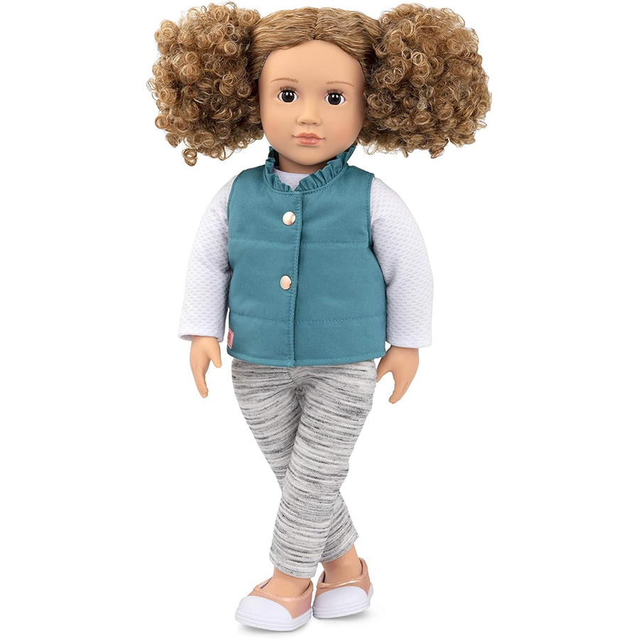 Our Generation Mila Emme Fashion Doll دمية أور جينيريشن ميلا إيمي للأناقة والموضة – 18 إنش