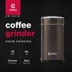 ⁦Crest Coffee Grinder CR-5272 مطحنة قهوة كريست⁩ - الصورة ⁦2⁩