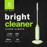 ⁦Crest Bright Cleaner CR-5281 – Steam Mop ممسحة بخار من كريست⁩ - الصورة ⁦3⁩