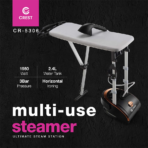 ⁦Crest Multi-Use Steamer – CR-5306 ستيرمر متعدد الاستخدام كريست⁩ - الصورة ⁦2⁩