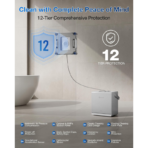 ⁦ECOVACS WINBOT W2S OMNI Smart Window Cleaning Robot with Portable Power Station روبوت تنظيف النوافذ الذكي– مع محطة طاقة ذكية وتشغيل لاسلكي⁩ - الصورة ⁦5⁩