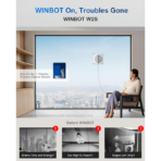 ⁦ECOVACS WINBOT W2S Smart Window Cleaning Robot  روبوت تنظيف النوافذ الذكي  – تنظيف احترافي⁩ - الصورة ⁦2⁩