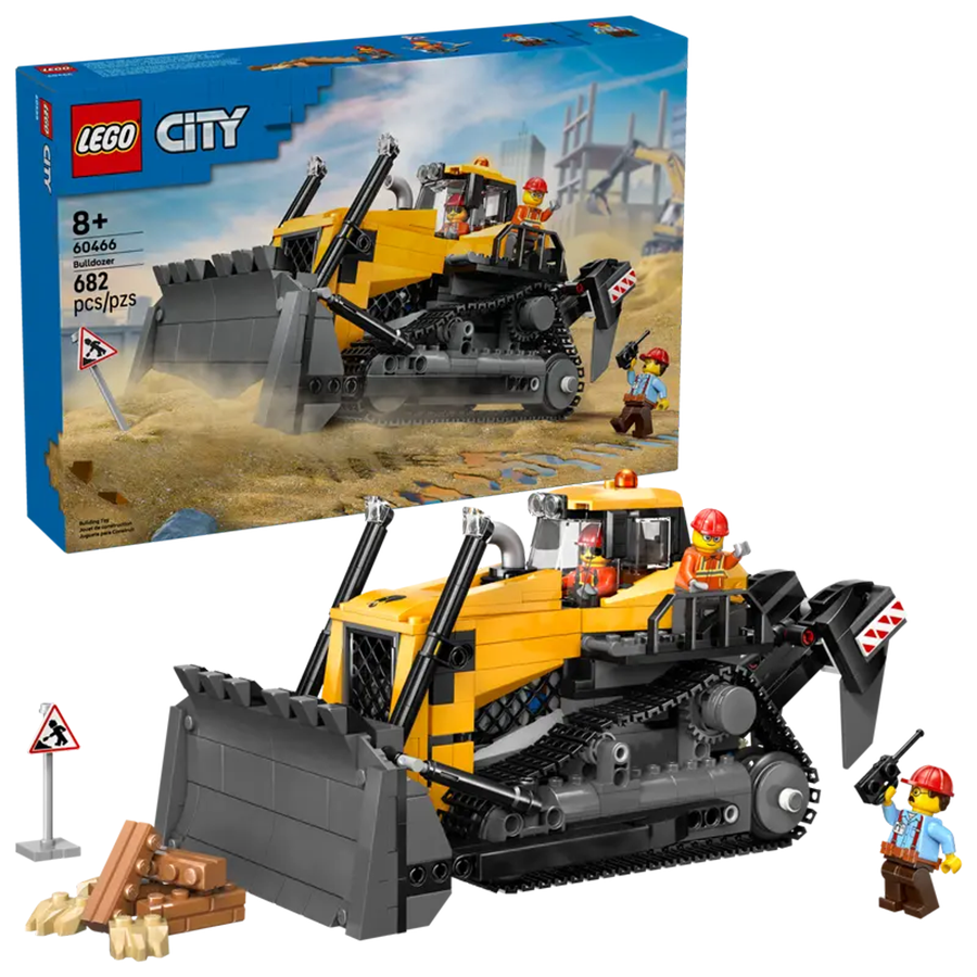 LEGO City Bulldozer (60466) جرافة البناء – ليجو سيتي