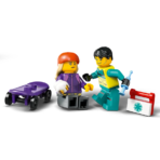 ⁦LEGO City Emergency Ambulance (60451) سيارة إسعاف الطوارئ – ليجو سيتي⁩ - الصورة ⁦5⁩