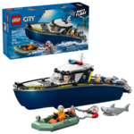 LEGO City Police Boat (60456) قارب شرطة ليجو سيتي