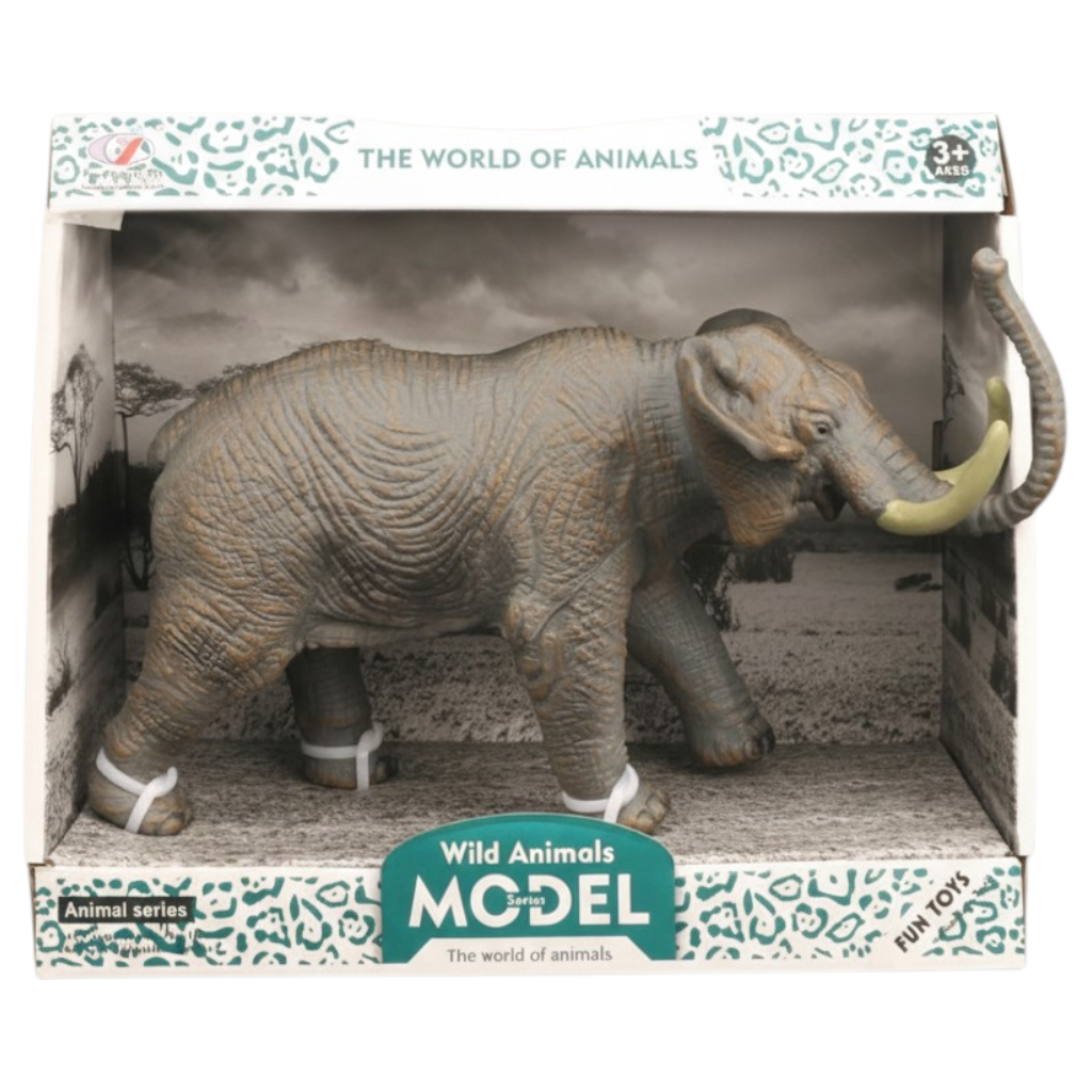 African Elephant Figure – Wild Animals Toy مجسم الفيل الإفريقي African Elephant Figure – Wild Animals Toy مجسم الفيل الإفريقي - الصورة 1