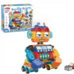 Ore Yard Construction Building Blocks Set – 88PCS Engineering Series روبوت البوكت بعينين متحركة – لعبة تركيب وتحويل (88 قطعة)