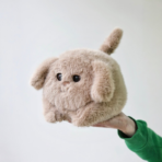 ⁦Blinking Interactive Plush Dog Toy with Sound Effects كلب لعبة تفاعلي لطيف يرمش ويصدر أصوات للأطفال⁩ - الصورة ⁦2⁩
