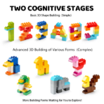 ⁦Bulk DIY Building Blocks – 500g Random Pieces قطع تركيب عشوائية – 500 غرام (Bulk Building Blocks)⁩ - الصورة ⁦3⁩