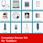 ⁦Care Pets DR. Dog Vet Kit – Interactive Veterinary Toy for Kids مجموعة الطبيب البيطري للأطفال – دمية كلب تفاعلية للعلاج⁩ - الصورة ⁦2⁩