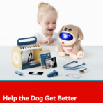 ⁦Care Pets DR. Dog Vet Kit – Interactive Veterinary Toy for Kids مجموعة الطبيب البيطري للأطفال – دمية كلب تفاعلية للعلاج⁩ - الصورة ⁦6⁩