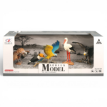 Colorful Birds Set – Parrot, Toucan & Eagle Figures مجموعة طيور ملونة – ببغاء وطوقان ونسر