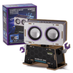 DIY Bluetooth Speaker Robot – STEM Science Kit for Kids روبوت مكبر صوت بلوتوث تعليمي – مجموعة تركيب STEM للأطفال