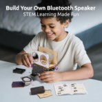 ⁦DIY Bluetooth Speaker Robot – STEM Science Kit for Kids روبوت مكبر صوت بلوتوث تعليمي – مجموعة تركيب STEM للأطفال⁩ - الصورة ⁦2⁩