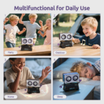 ⁦DIY Bluetooth Speaker Robot – STEM Science Kit for Kids روبوت مكبر صوت بلوتوث تعليمي – مجموعة تركيب STEM للأطفال⁩ - الصورة ⁦4⁩