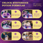 ⁦Fello Magic WishCraft Lab – Star Wish Magic Medicine Bottle FL5501 مجموعة صناعة الجرعات السحرية للأطفال⁩ - الصورة ⁦3⁩