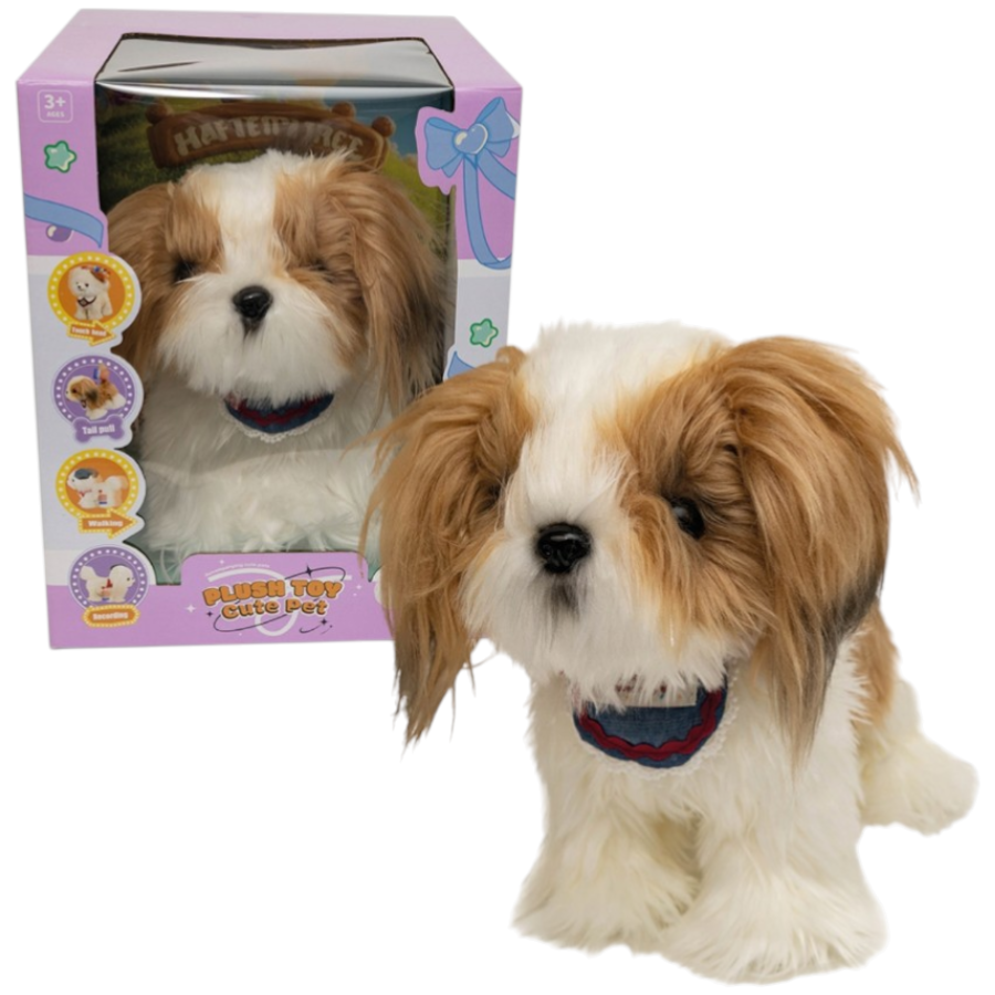 Interactive Plush Dog Toy – Walking, Talking & Voice Recording Puppy for Kids كلب لعبة تفاعلي يمشي ويتكلم مع تسجيل الصوت للأطفال Interactive Plush Dog Toy – Walking, Talking & Voice Recording Puppy for Kids كلب لعبة تفاعلي يمشي ويتكلم مع تسجيل الصوت للأطفال - الصورة 1