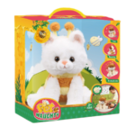 Interactive Talking Cat Toy with Bee Teaser & Sound Effects قطة لعبة تفاعلية مع نحلة متحركة وتقليد الصوت للأطفال