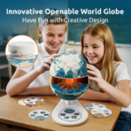 ⁦Interactive Talking Earth Globe – 3D Geological Model for Kids الكرة الأرضية التفاعلية الناطقة – نموذج ثلاثي الأبعاد لطبقات الأرض⁩ - الصورة ⁦5⁩