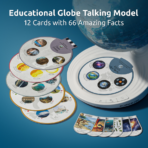 ⁦Interactive Talking Earth Globe – 3D Geological Model for Kids الكرة الأرضية التفاعلية الناطقة – نموذج ثلاثي الأبعاد لطبقات الأرض⁩ - الصورة ⁦2⁩