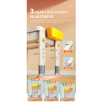 ⁦Kids Adjustable Multi-Activity Table with Chair – Build, Play & Storage Set (4 in 1) طاولة ألعاب تعليمية متعددة للأطفال مع كرسي – تركيب ولعب وتخزين قابلة للتعديل (4 في 1)⁩ - الصورة ⁦8⁩