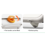 ⁦Kids Adjustable Multi-Activity Table with Chair – Build, Play & Storage Set (4 in 1) طاولة ألعاب تعليمية متعددة للأطفال مع كرسي – تركيب ولعب وتخزين قابلة للتعديل (4 في 1)⁩ - الصورة ⁦6⁩