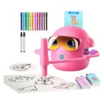 ⁦Kids Drawing Robot – Automatic Drawing Machine (Blue / Pink) روبوت الرسم الذكي للأطفال – آلة رسم تعليمية (أزرق / زهري)⁩ - الصورة ⁦2⁩