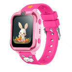 ⁦Kids Smartwatch with Video Call & Tracking – Pink / Blue ساعة أطفال ذكية مع مكالمات فيديو وتتبع – لون زهري / أزرق⁩ - الصورة ⁦2⁩
