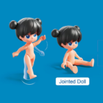 ⁦Luxury 3-Floor Doll House with Lights – Large Building Set (246PCS) فيلا الأحلام الفاخرة من 3 طوابق مع إضاءة – بيت دمى كبير (246 قطعة)⁩ - الصورة ⁦6⁩