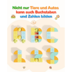 ⁦Magnetic Building Blocks for Kids – Creative City Set (46 PCS) مكعبات البناء المغناطيسية للأطفال – مجموعة المدينة الإبداعية 46 قطعة⁩ - الصورة ⁦7⁩