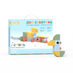Magnetic Building Blocks – Creative Animal Zoo Set (32 PCS) مكعبات مغناطيسية للأطفال – عالم الحيوانات الإبداعي 32 قطعة