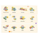 ⁦Magnetic Building Blocks – Creative Animal Zoo Set (32 PCS) مكعبات مغناطيسية للأطفال – عالم الحيوانات الإبداعي 32 قطعة⁩ - الصورة ⁦2⁩