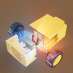 ⁦Magnetic Construction Vehicle Set for Kids – With Map & Road Signs مجموعة سيارات البناء المغناطيسية للأطفال – مع خريطة وإشارات طرق⁩ - الصورة ⁦5⁩