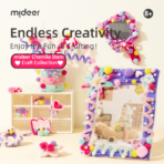 ⁦Mideer Chenille Stem Craft Collection – The Little Jewelry Designer MD1446 مجموعة تصميم الإكسسوارات للأطفال – مصممة المجوهرات الصغيرة⁩ - الصورة ⁦7⁩