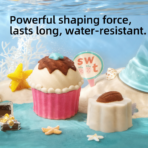 ⁦Mideer Color Magic Sand Play Set: Sweet Treats / Dessert Workshop MD4326 ميدير مجموعة الرمل السحري الملوّن: ورشة الحلويات⁩ - الصورة ⁦4⁩