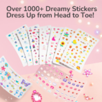 ⁦Mideer Garden Fairy Dress-Up Sticker Pack MD1534 مجموعة ملصقات التزيين "جنية الحديقة" للأطفال⁩ - الصورة ⁦4⁩