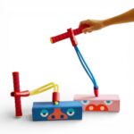 Mideer Jump Jump Kid – Pink Pig MD6152\Blue Hippo MD6153 ميدير لعبة القفز للأطفال – زهري \ أزرق