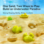 ⁦Mideer Magic Sand Play Set: Portable Pack MD4322 ميدير مجموعة الرمل السحري: الحقيبة المحمولة⁩ - الصورة ⁦6⁩