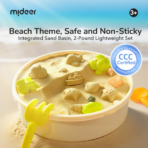 ⁦Mideer Magic Sand Play Set: Portable Pack MD4322 ميدير مجموعة الرمل السحري: الحقيبة المحمولة⁩ - الصورة ⁦3⁩