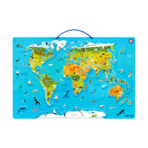 Mideer Magnetic Puzzle: World Map MD1622 ميدير بازل مغناطيسي: خريطة العالم