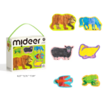 ⁦Mideer My First Artist Puzzle: Forest Animals MD1461 ميدير لغزي الفني الأول: حيوانات الغابة⁩ - الصورة ⁦2⁩